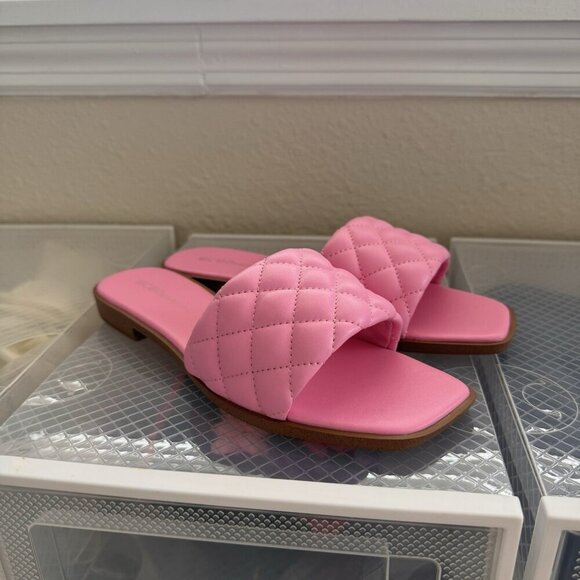 BCBGeneration Womens Laila Sandal Begonia 7.5 Pink Spring New With Box - Picture 4 of 8